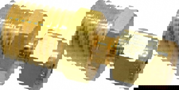 Compression Tube Connector: 1/4